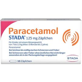 Paracetamol STADA 125 mg Zäpfchen, 10 St