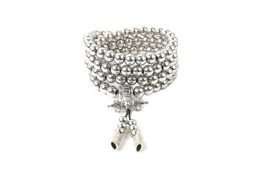 Buddha Perlenkette zur Selbstverteidigung (Edelstahl)