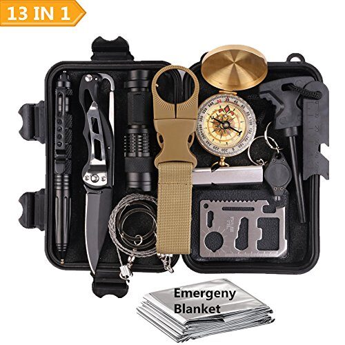 Survival Set 13 in 1 mit wasserdichter Box